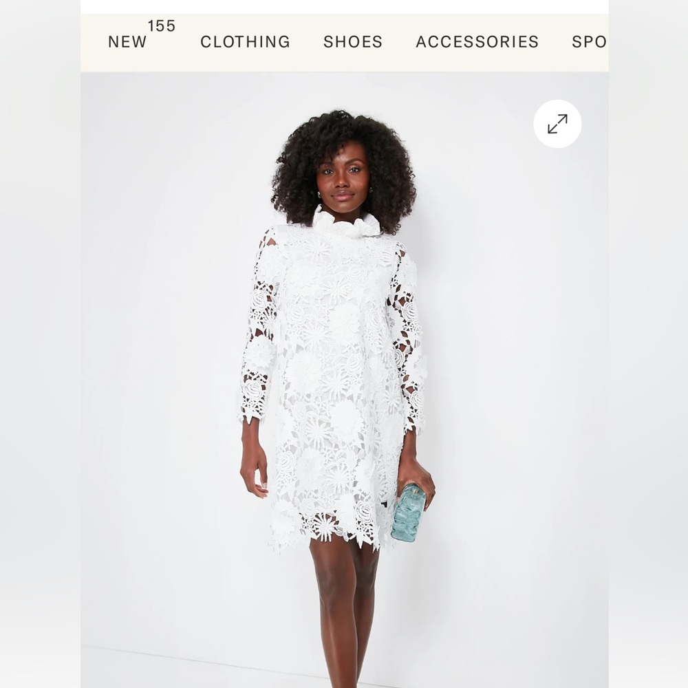 Tuckernuck Blanc Guipure Lace Daphne Dress